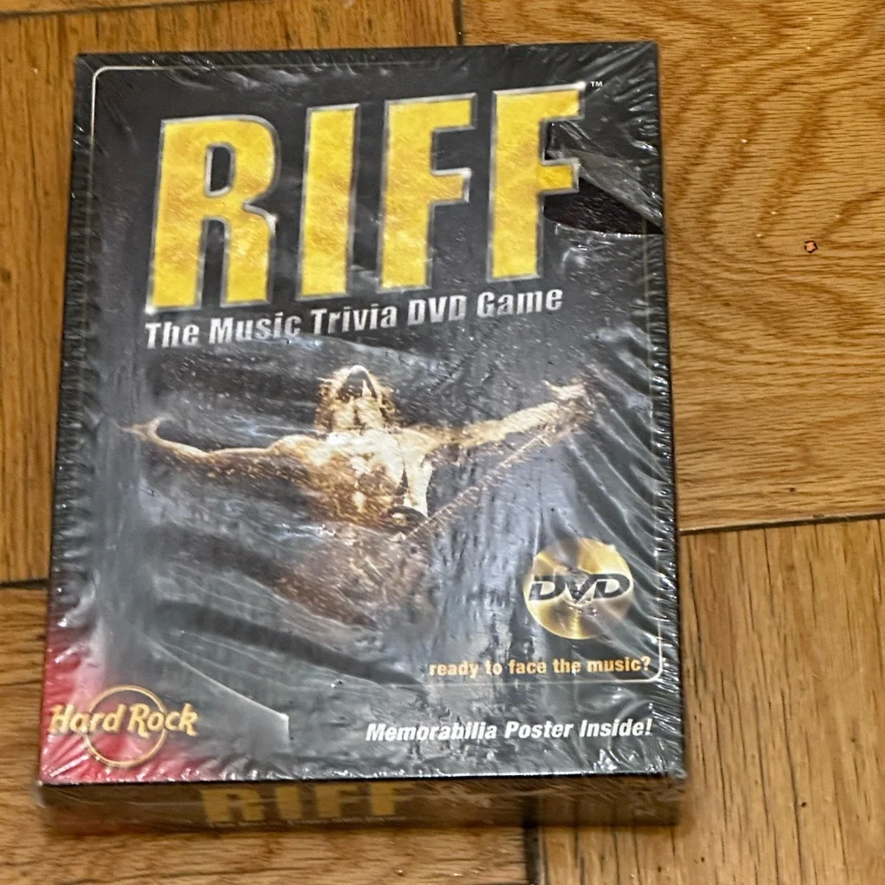 Riff DVD Game with Poster - New